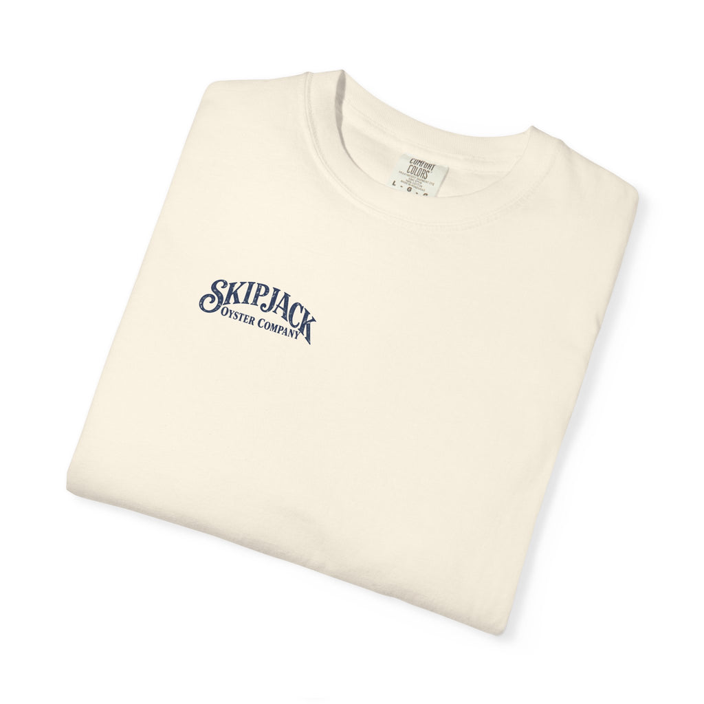 Skipjack Oyster Company - Unisex Garment-Dyed T-shirt