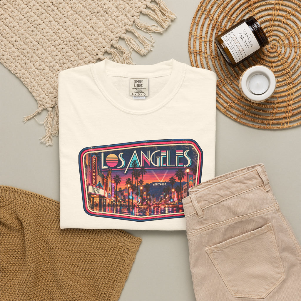 Los Angeles - Unisex Garment-Dyed T-shirt