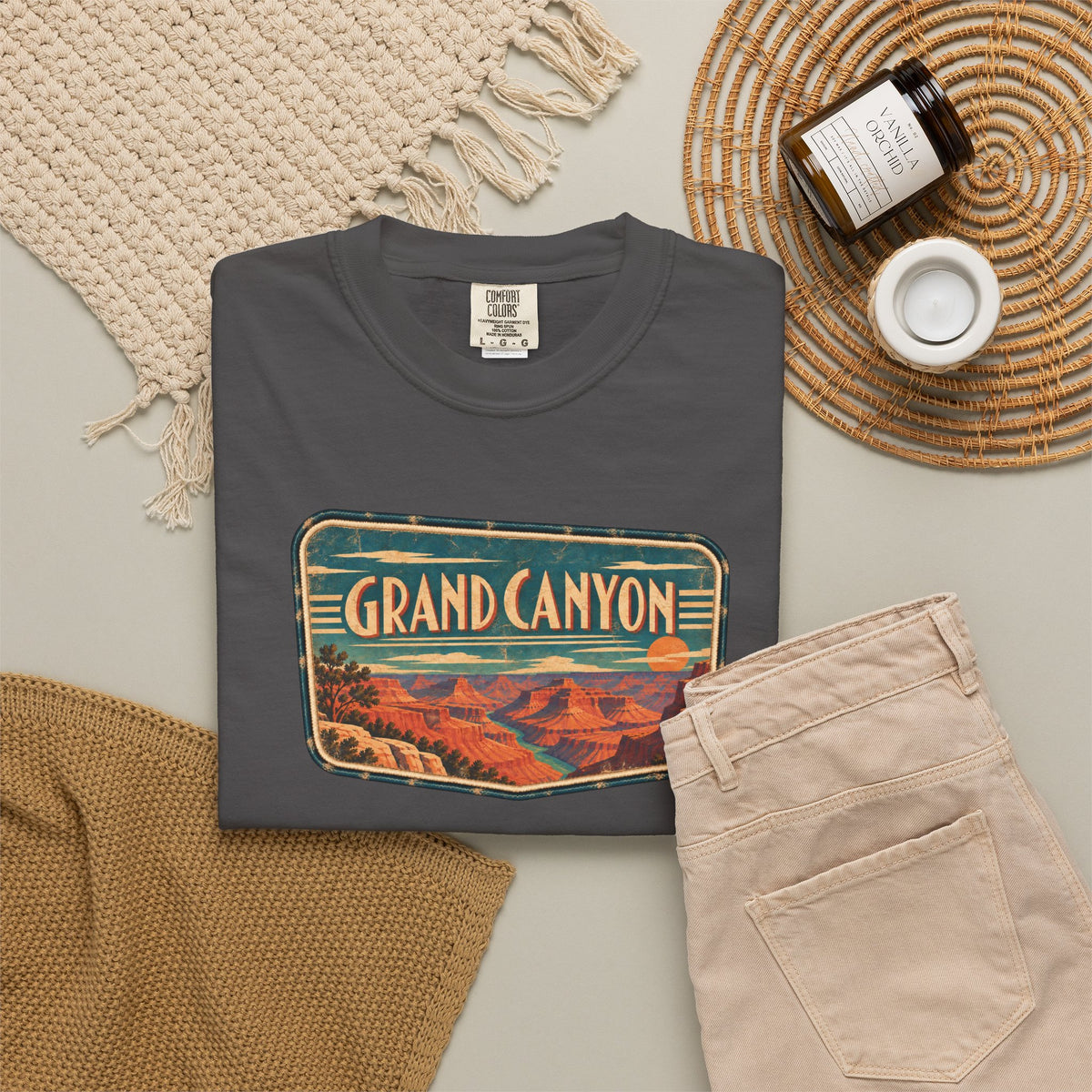 Grand Canyon - Unisex Garment-Dyed T-shirt