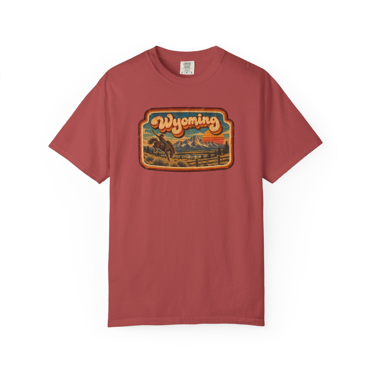 Wyoming - Unisex Garment-Dyed T-shirt