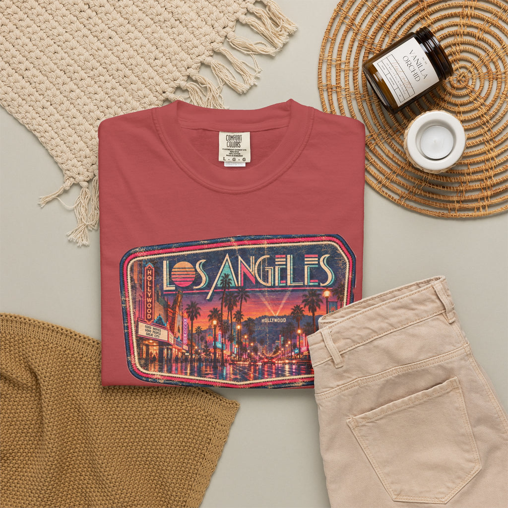 Los Angeles - Unisex Garment-Dyed T-shirt
