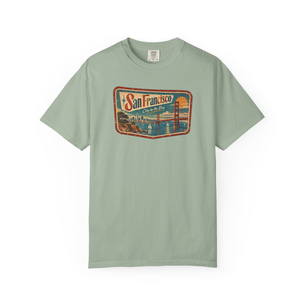 San Francisco - Unisex Garment-Dyed T-shirt