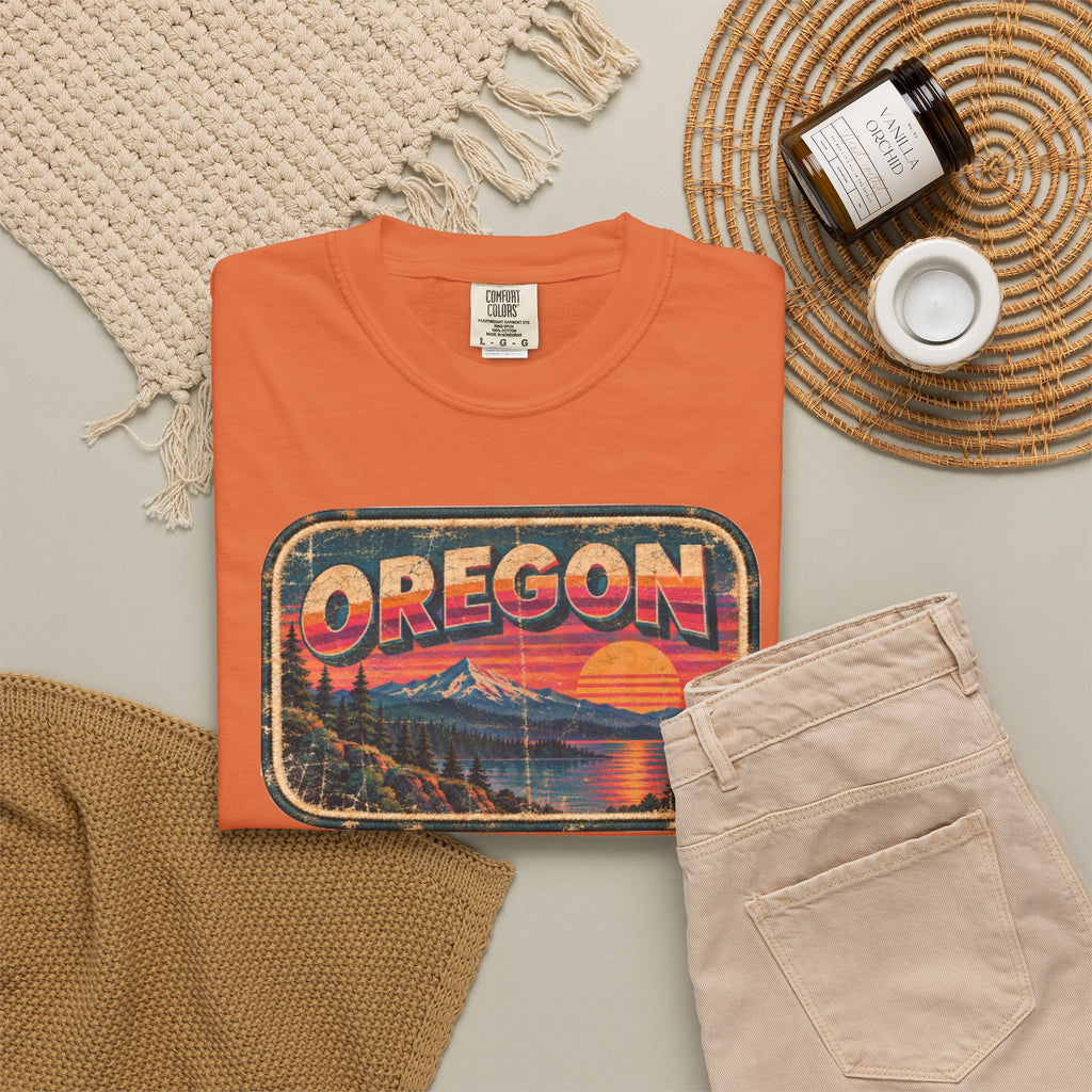 Oregon - Unisex Garment-Dyed T-shirt