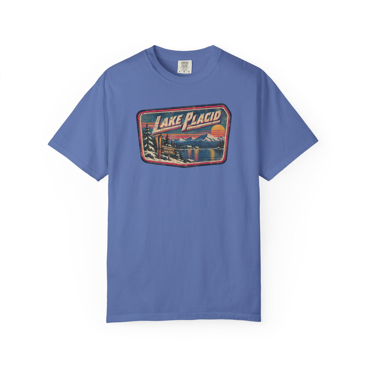 Lake Placid - Unisex Garment-Dyed T-shirt
