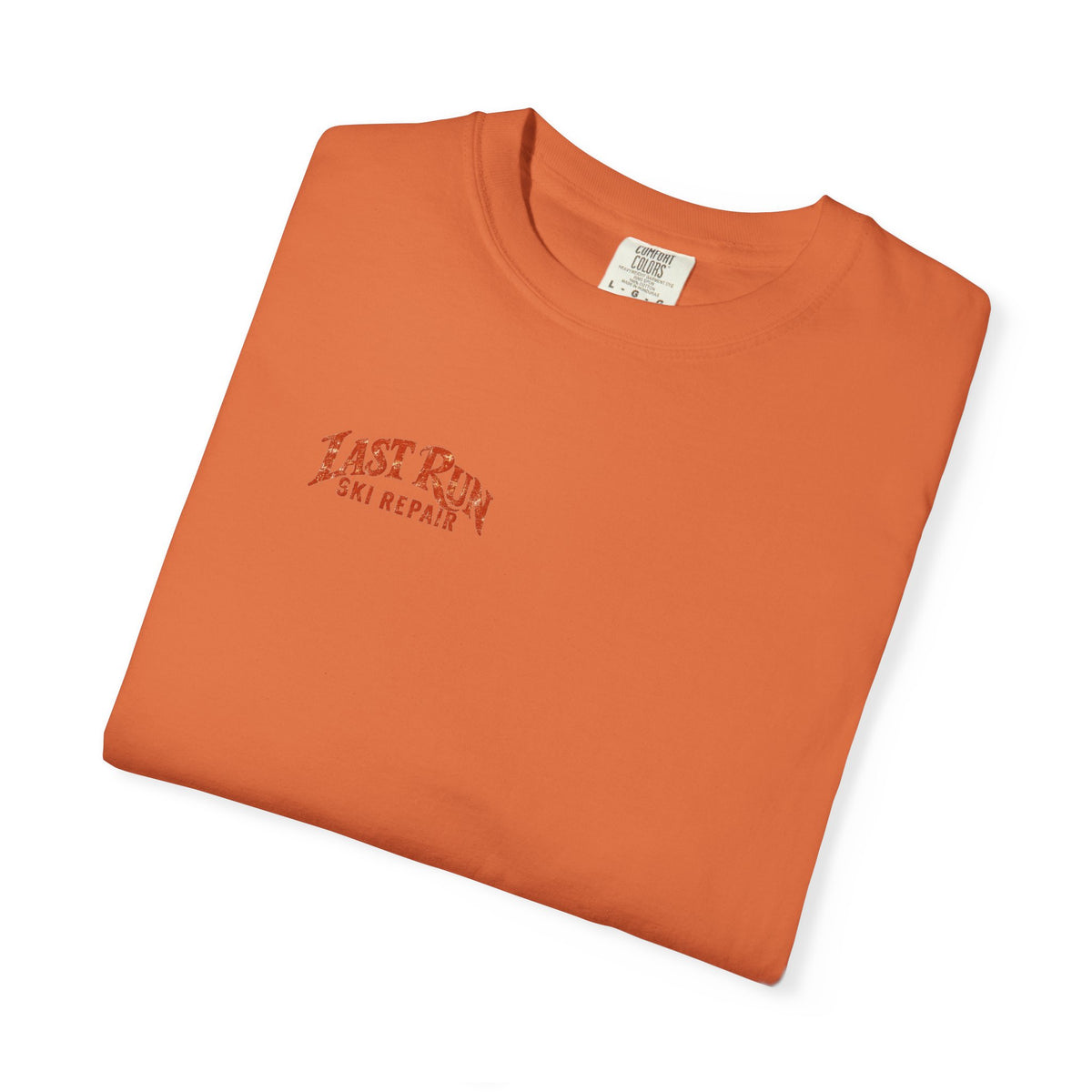 Last Run Ski Repair - Unisex Garment-Dyed T-shirt