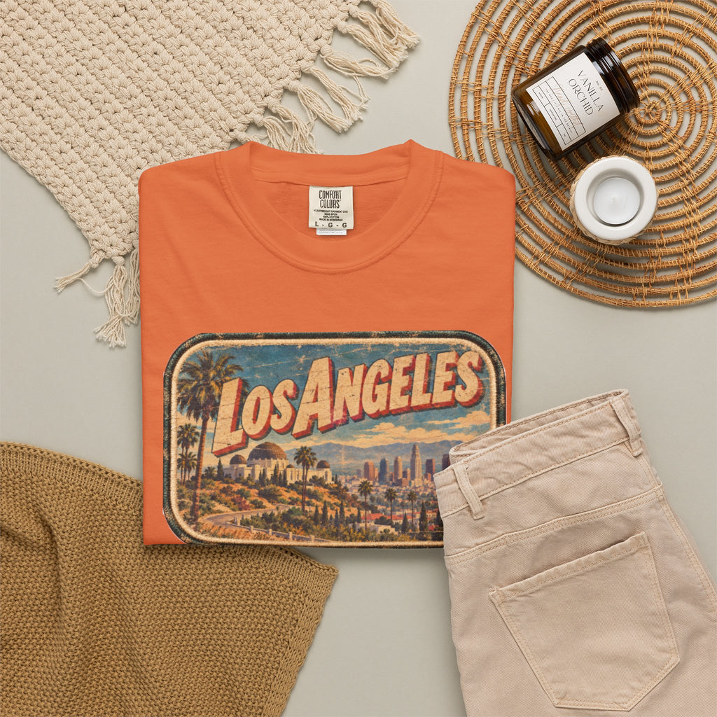 Los Angeles - Unisex Garment-Dyed T-shirt