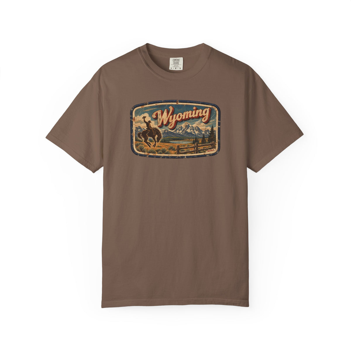 Wyoming - Unisex Garment-Dyed T-shirt