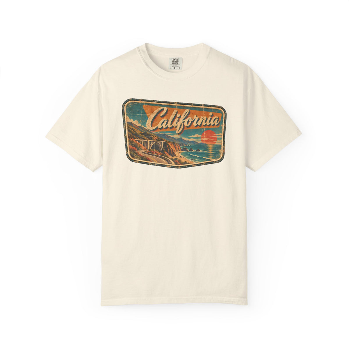California - Unisex Garment-Dyed T-shirt