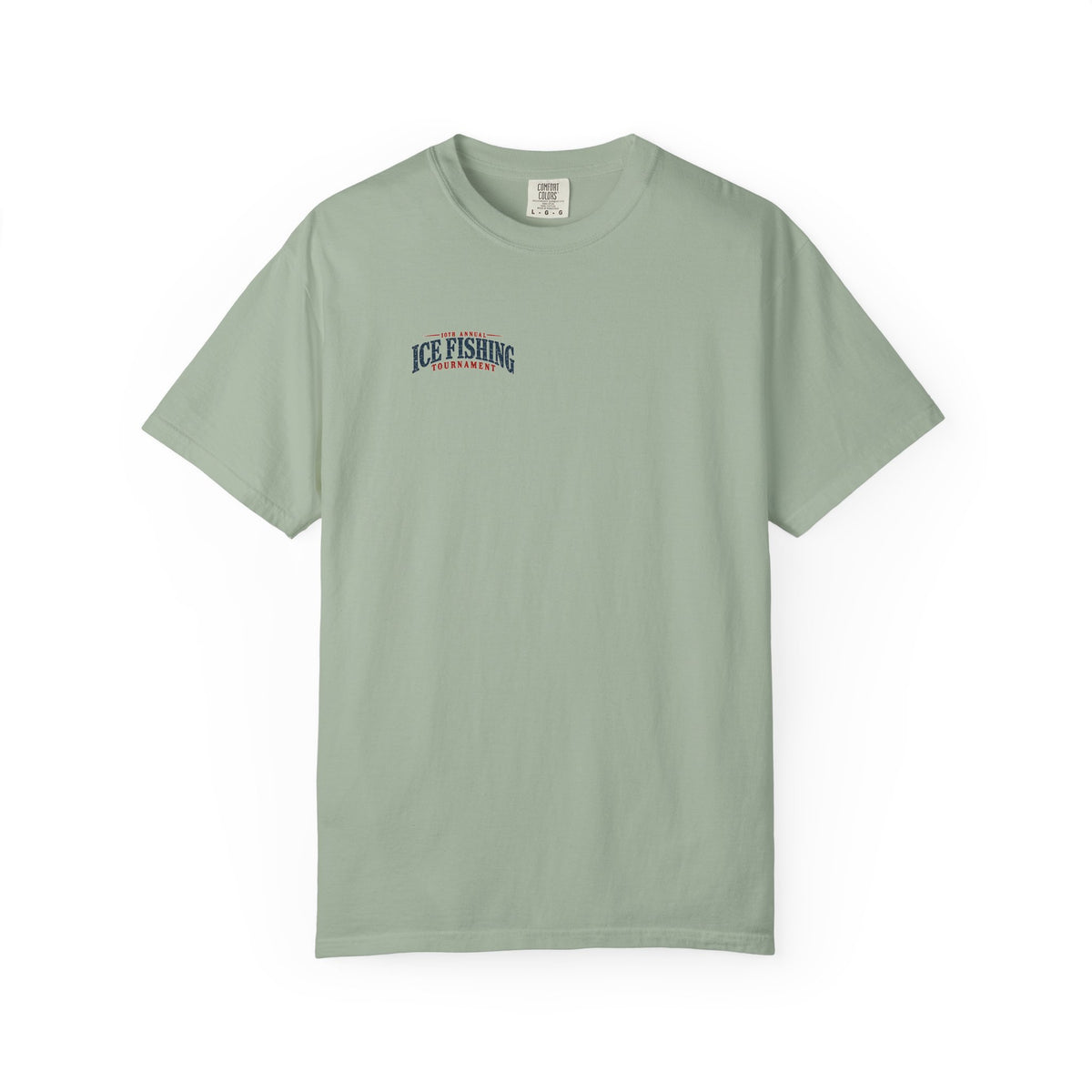 Ice Fishing Tournament - Unisex Garment-Dyed T-shirt