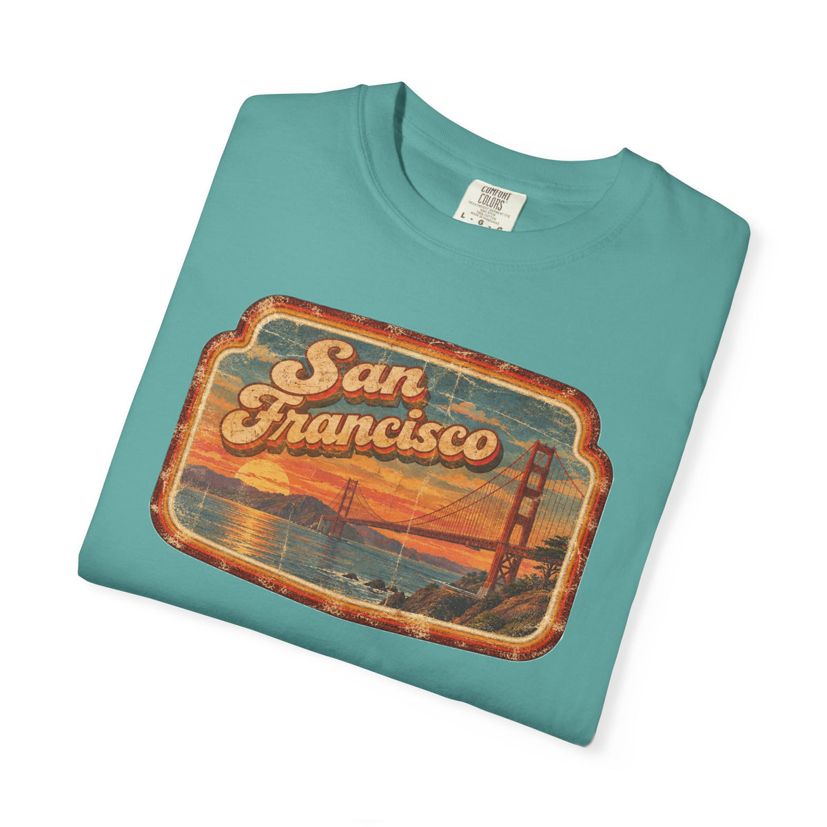 San Francisco - Unisex Garment-Dyed T-shirt