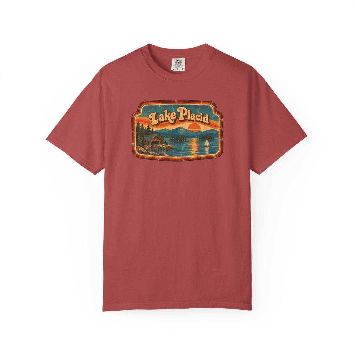 Lake Placid - Unisex Garment-Dyed T-shirt