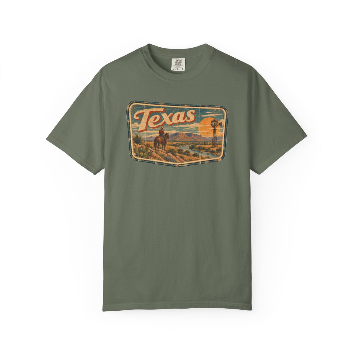 Texas - Unisex Garment-Dyed T-shirt