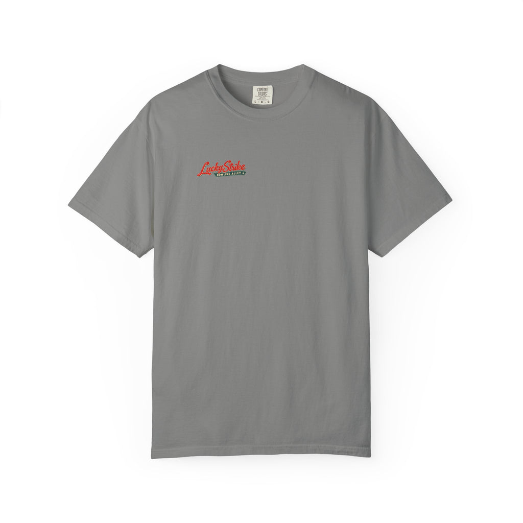 Lucky Strike Bowling Alley - Unisex Garment-Dyed T-shirt