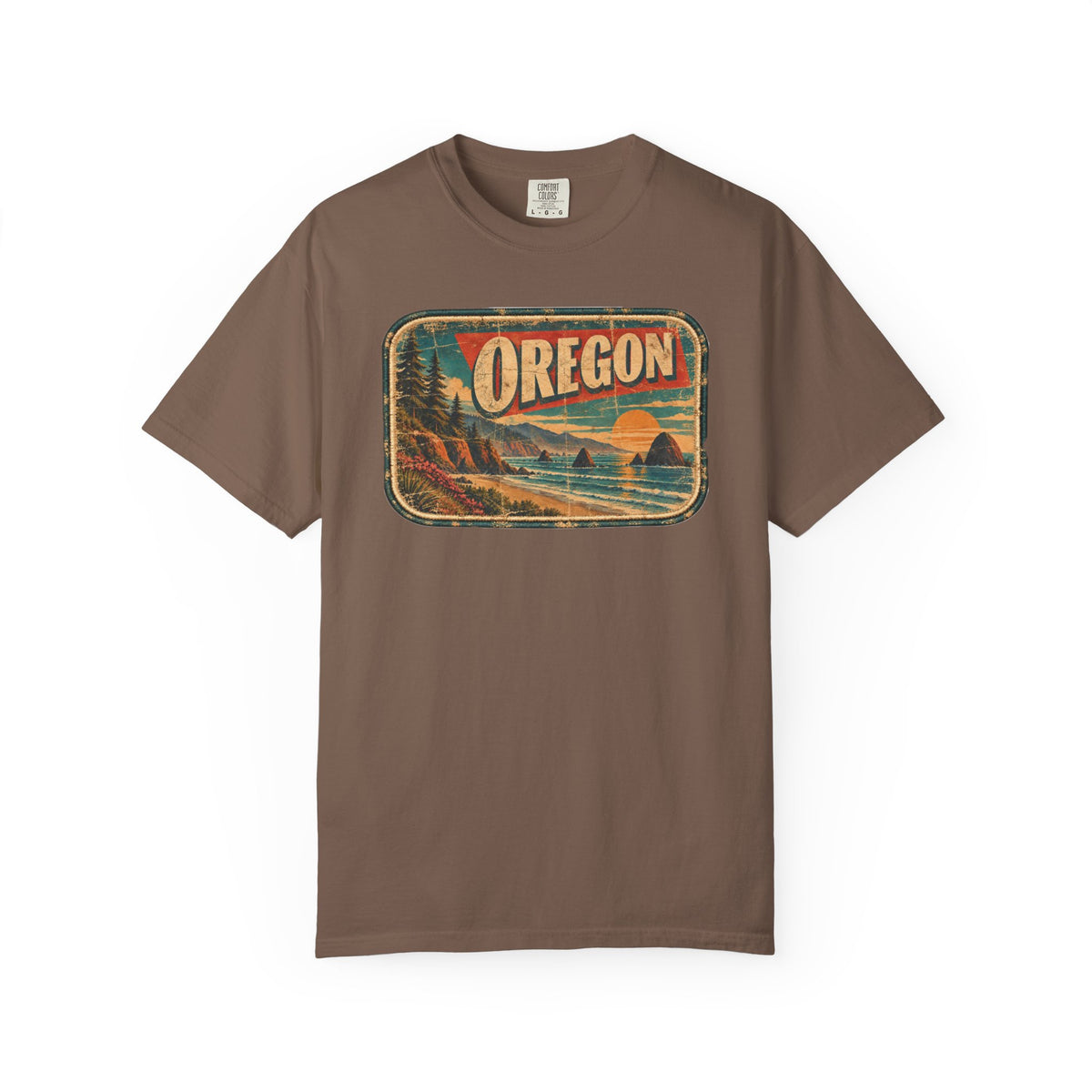 Oregon - Unisex Garment-Dyed T-shirt