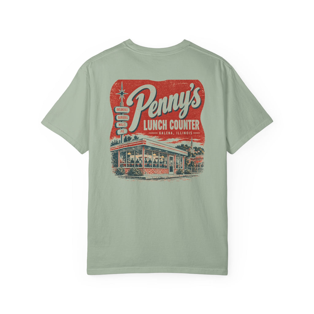 Penny's Lunch Counter - Unisex Garment-Dyed T-shirt