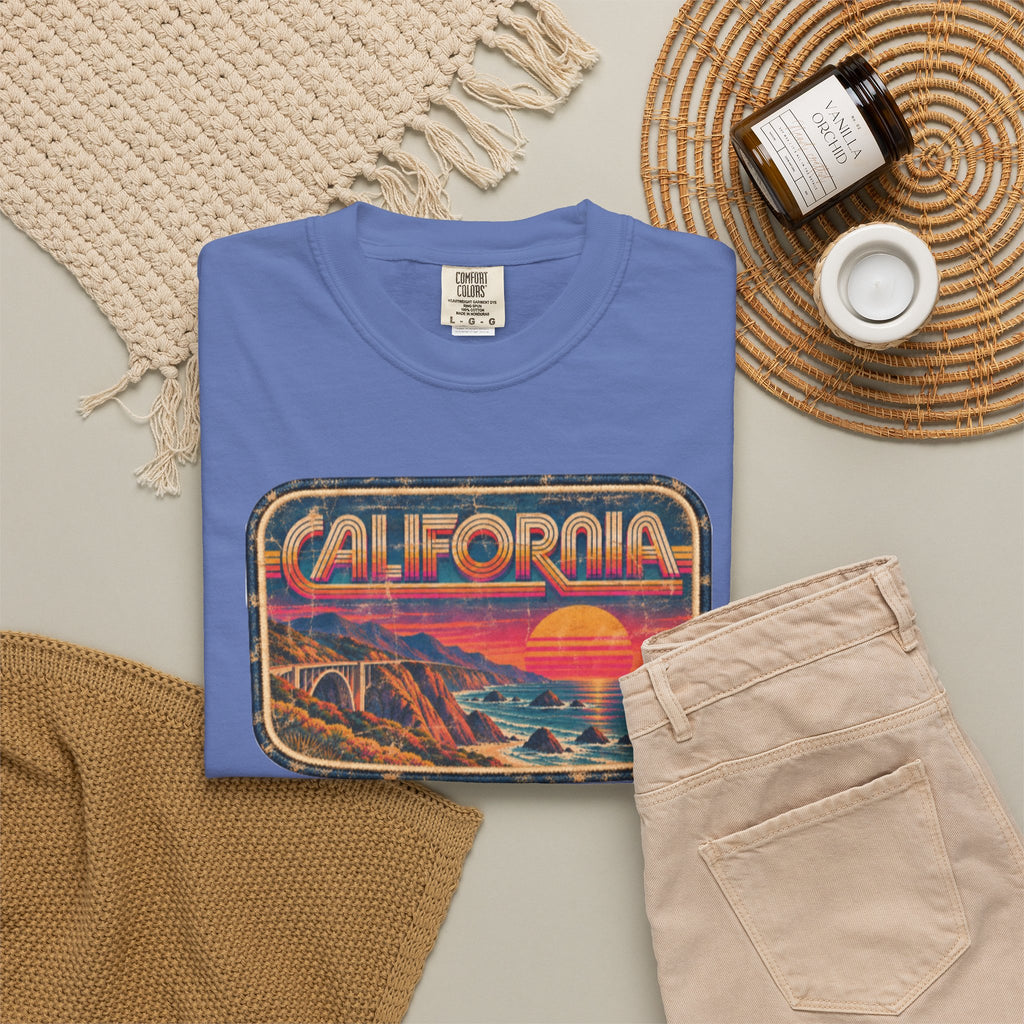 California - Unisex Garment-Dyed T-shirt