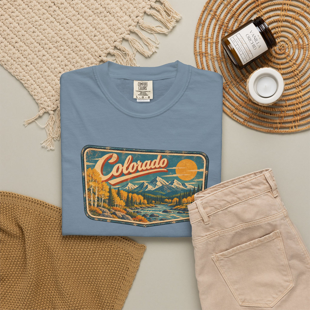 Colorado - Unisex Garment-Dyed T-shirt