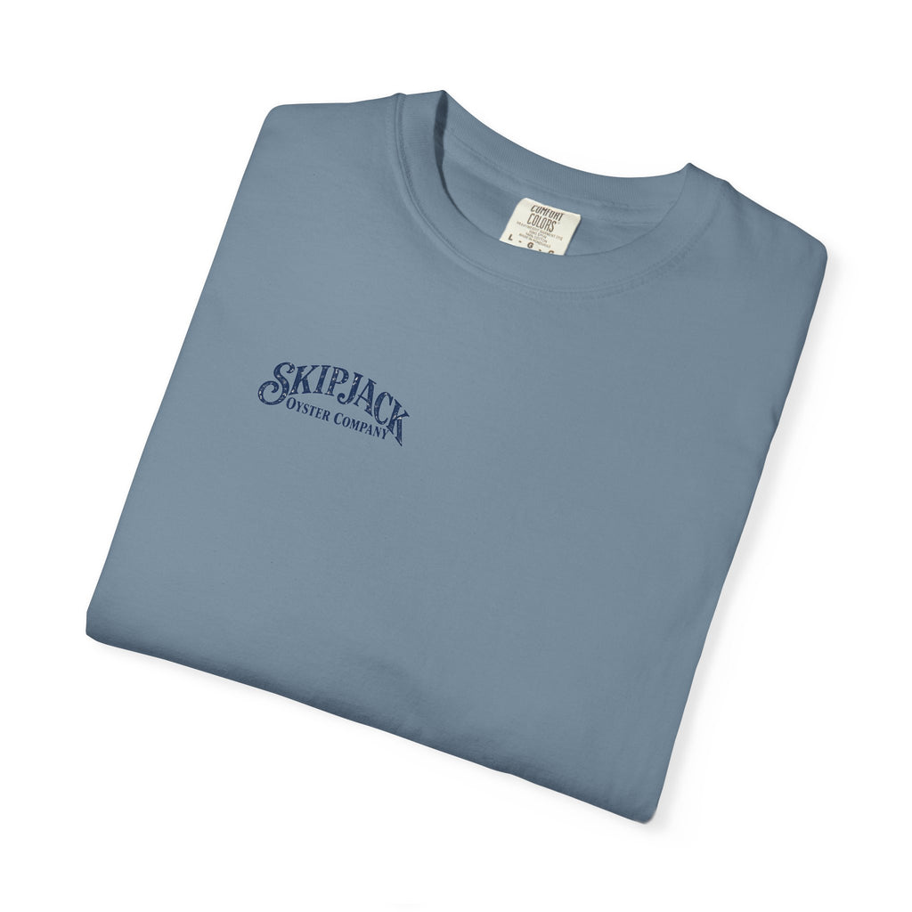 Skipjack Oyster Company - Unisex Garment-Dyed T-shirt