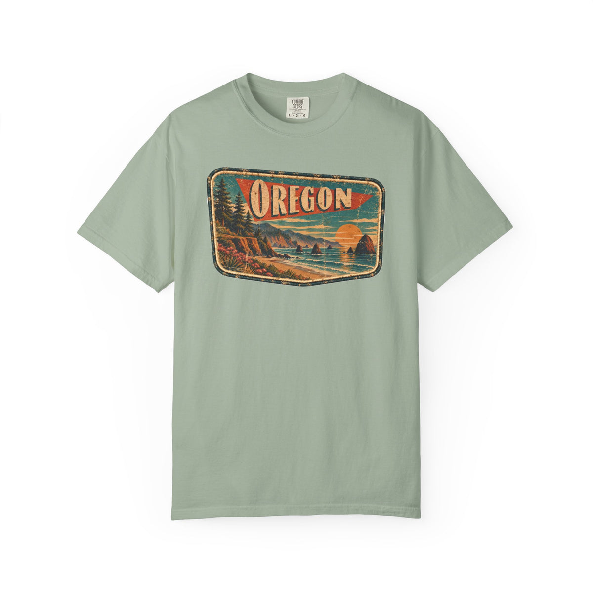 Oregon - Unisex Garment-Dyed T-shirt
