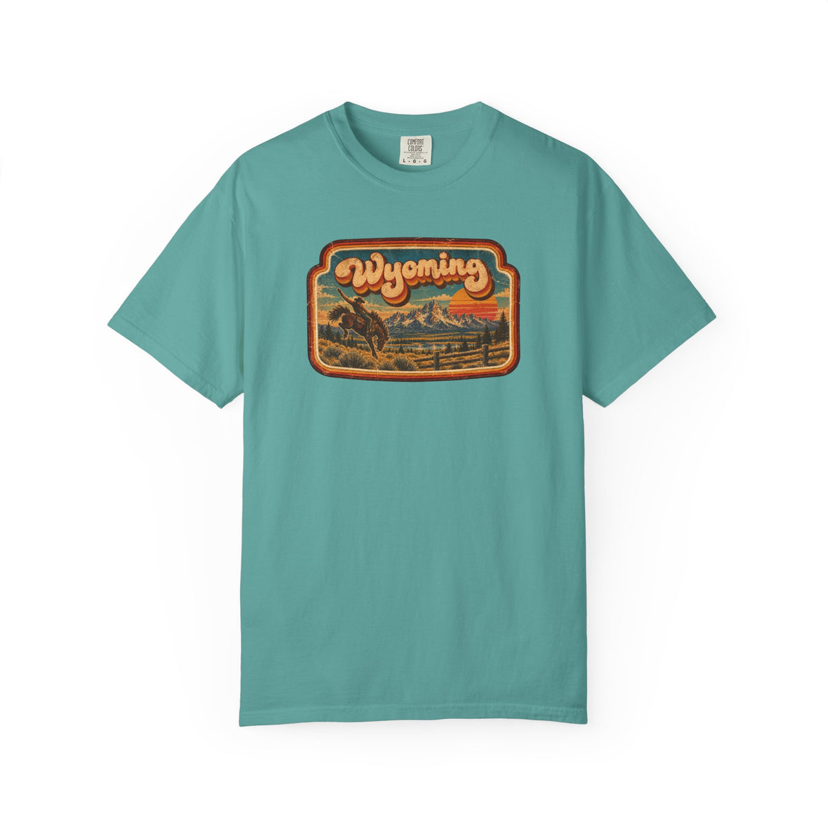 Wyoming - Unisex Garment-Dyed T-shirt