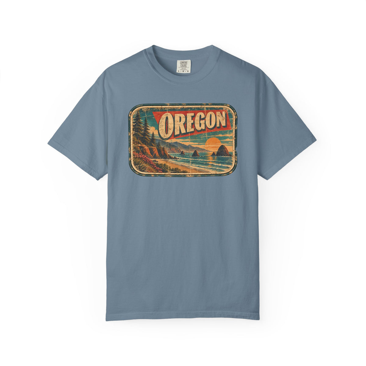 Oregon - Unisex Garment-Dyed T-shirt