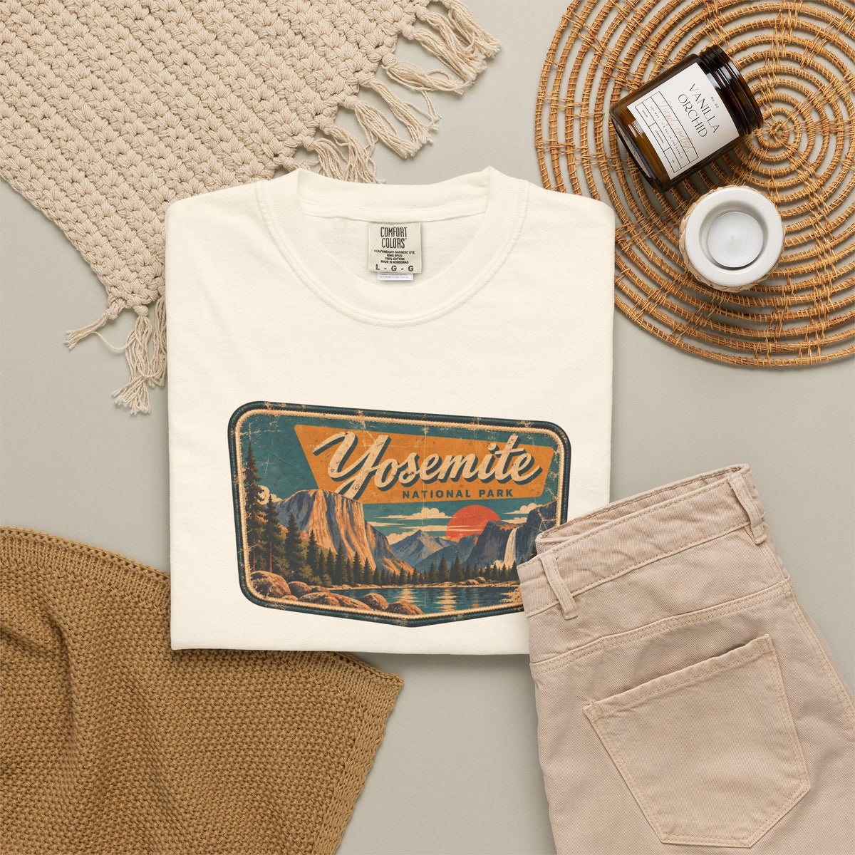Yosemite - Unisex Garment-Dyed T-shirt
