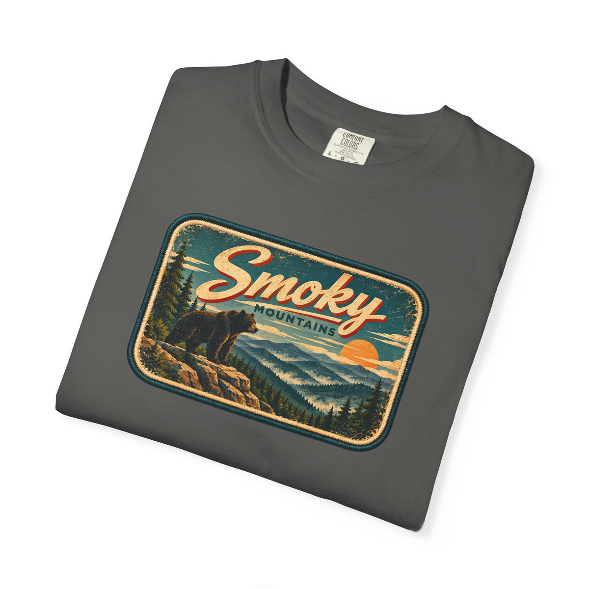 Smoky Mountains - Unisex Garment-Dyed T-shirt