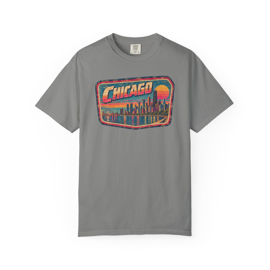 Chicago - Unisex Garment-Dyed T-shirt