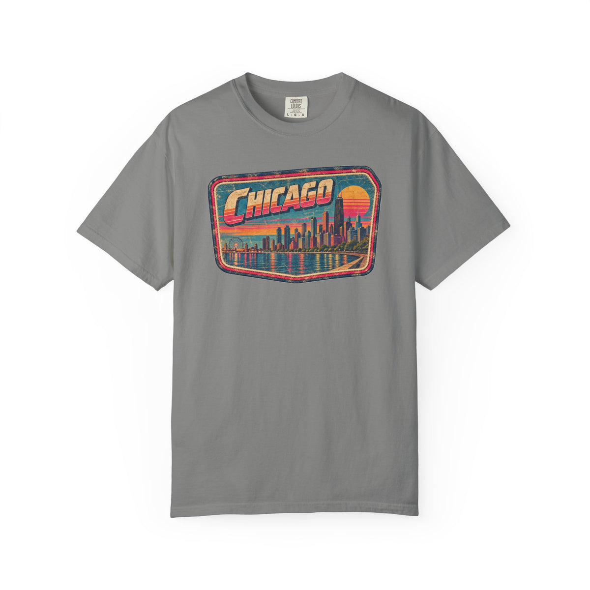 Chicago - Unisex Garment-Dyed T-shirt