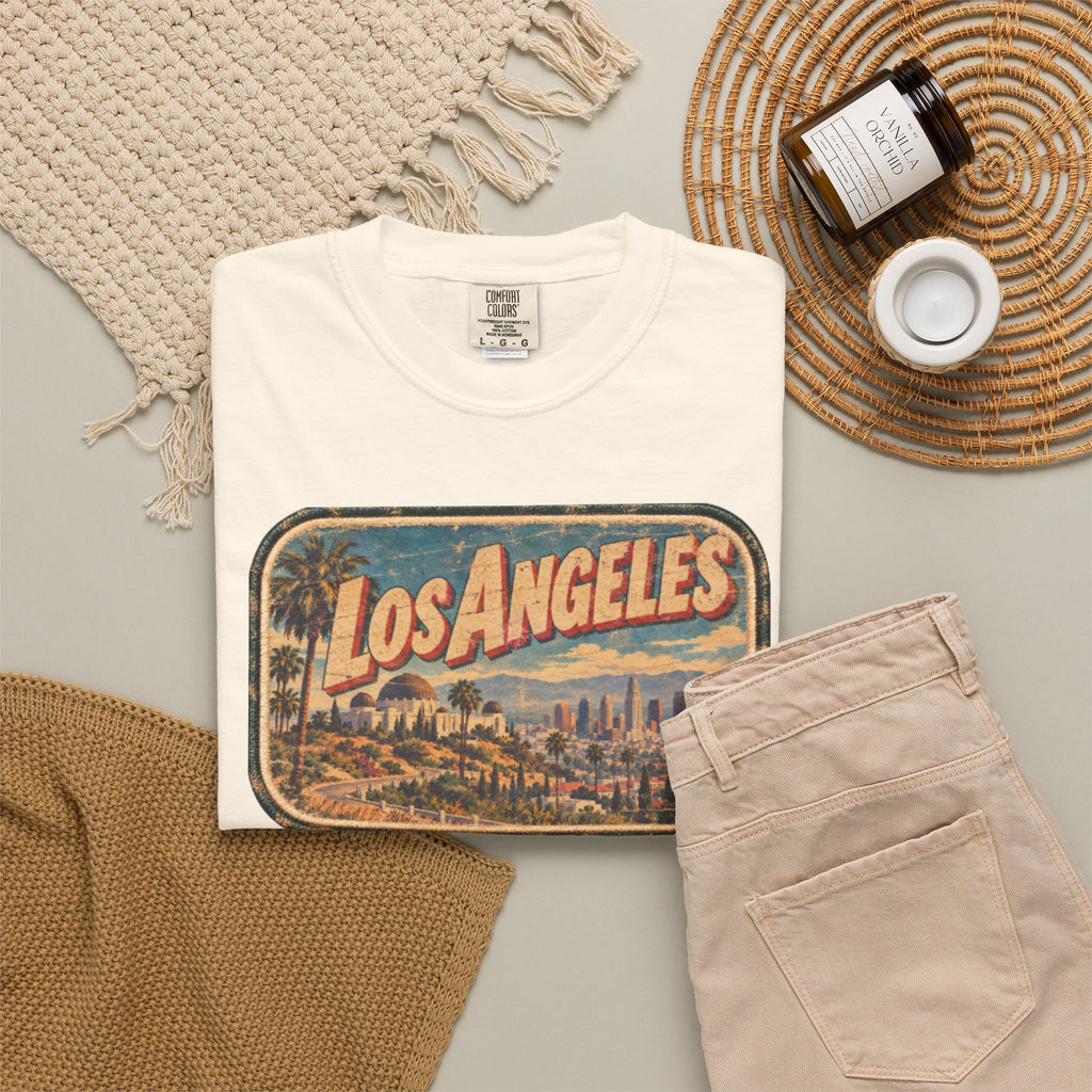 Los Angeles - Unisex Garment-Dyed T-shirt
