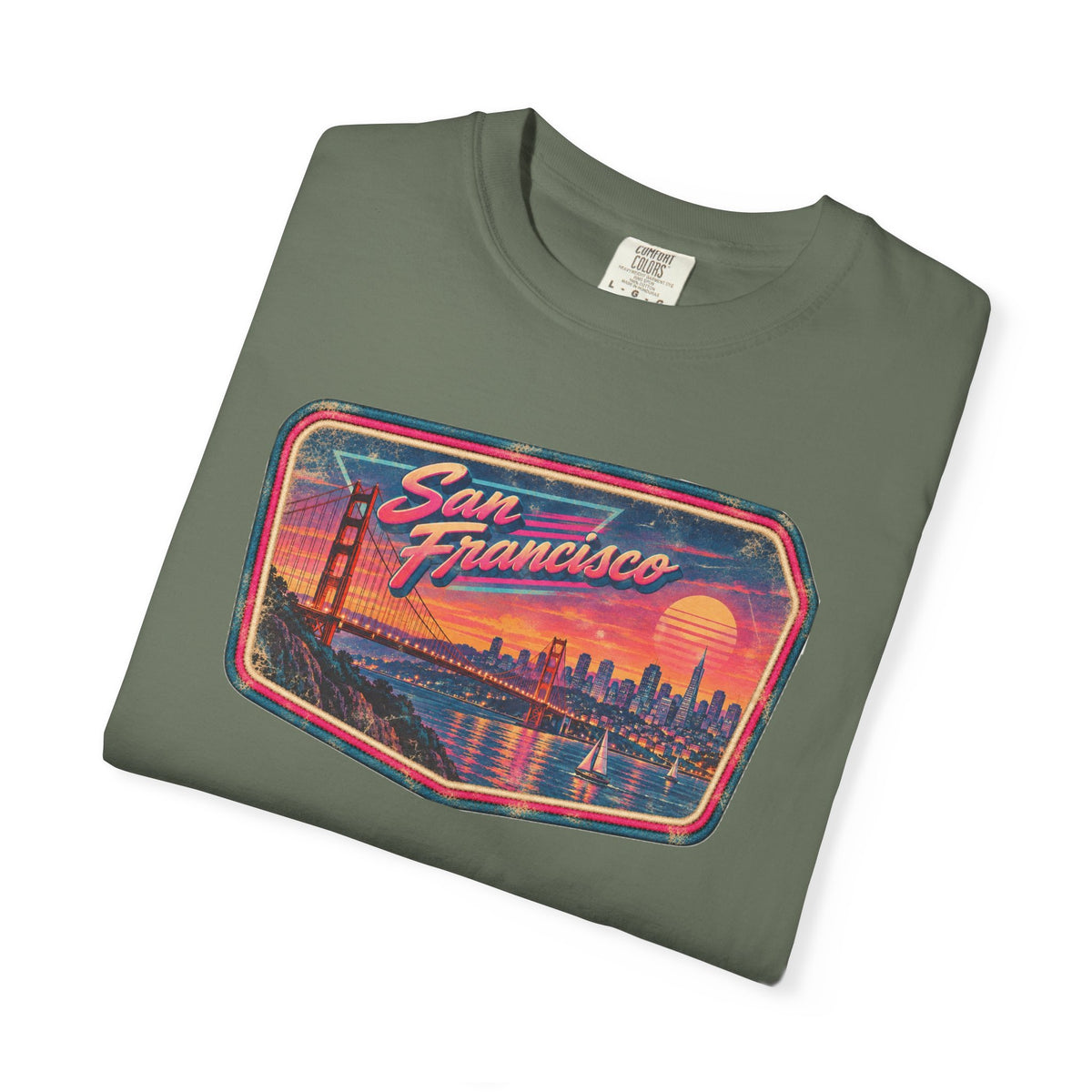 San Francisco - Unisex Garment-Dyed T-shirt