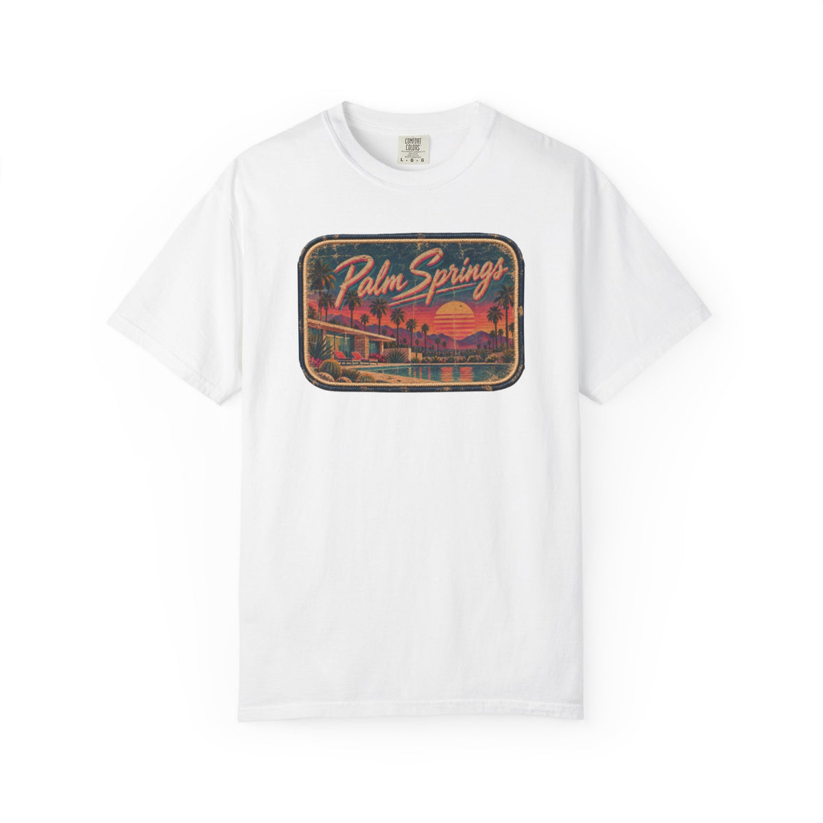 Palm Springs - Unisex Garment-Dyed T-shirt