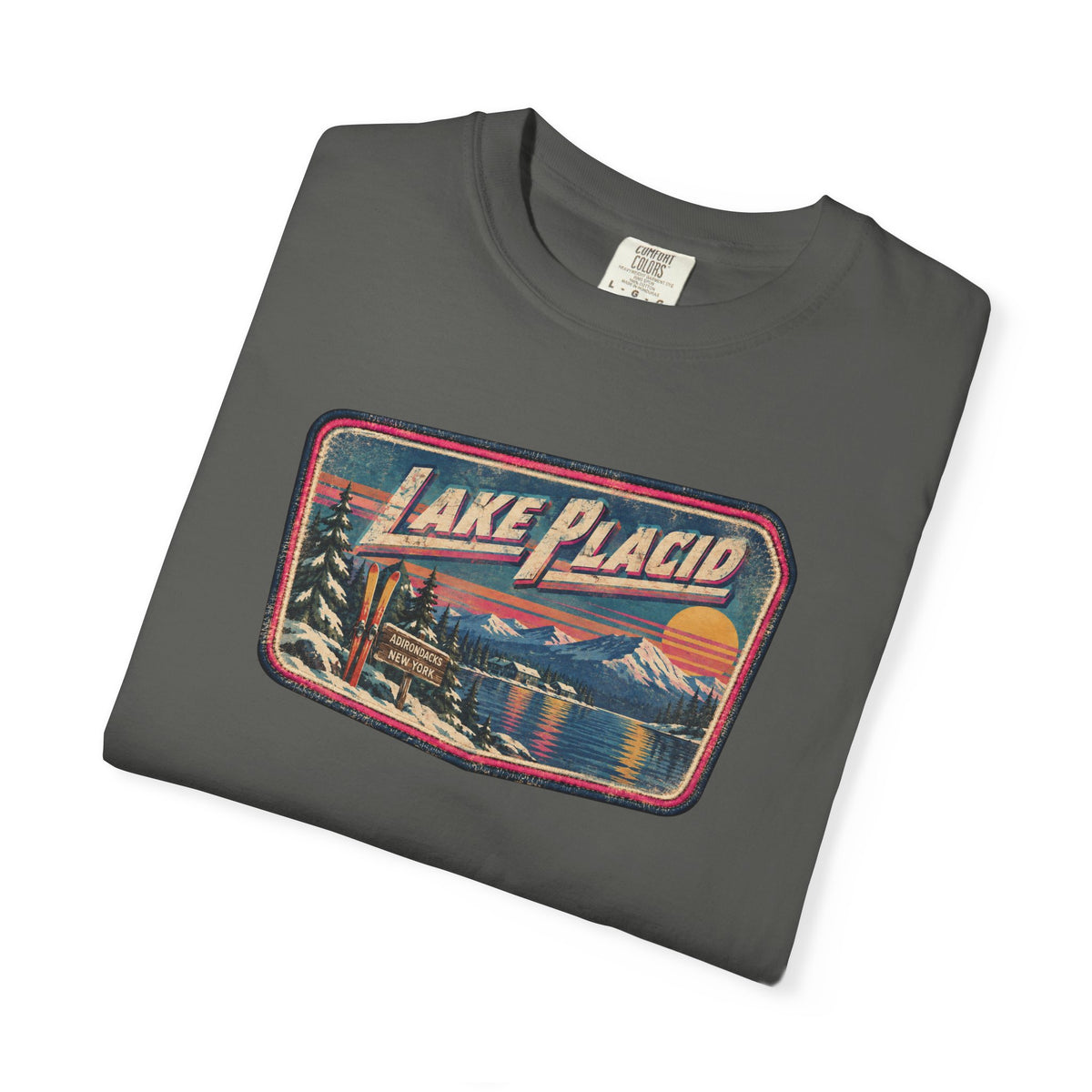 Lake Placid - Unisex Garment-Dyed T-shirt