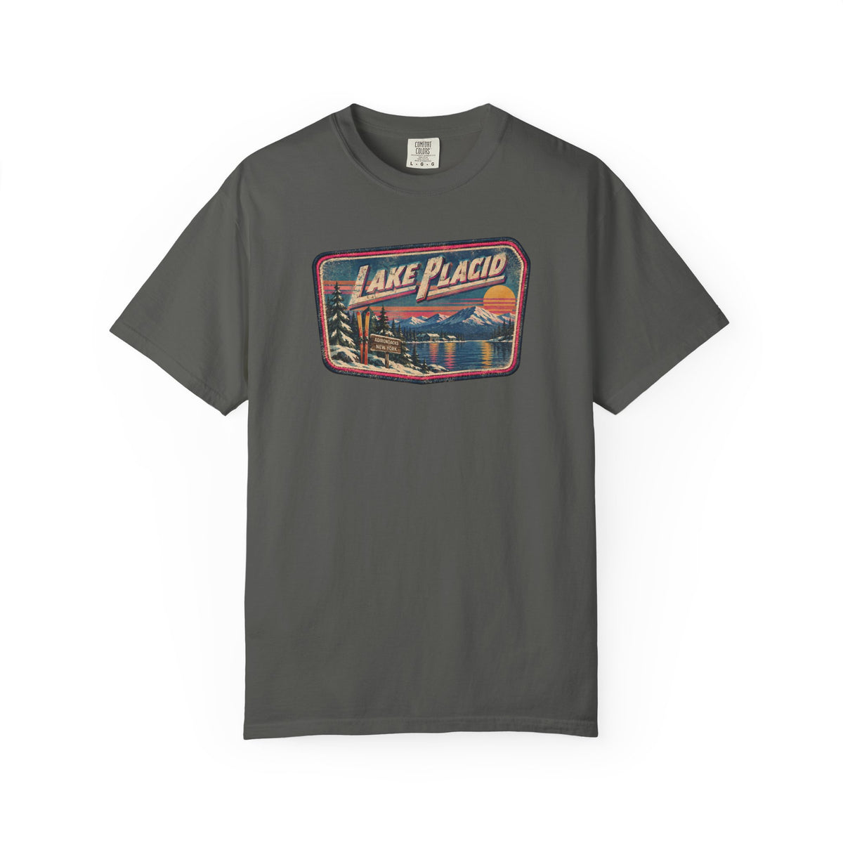 Lake Placid - Unisex Garment-Dyed T-shirt