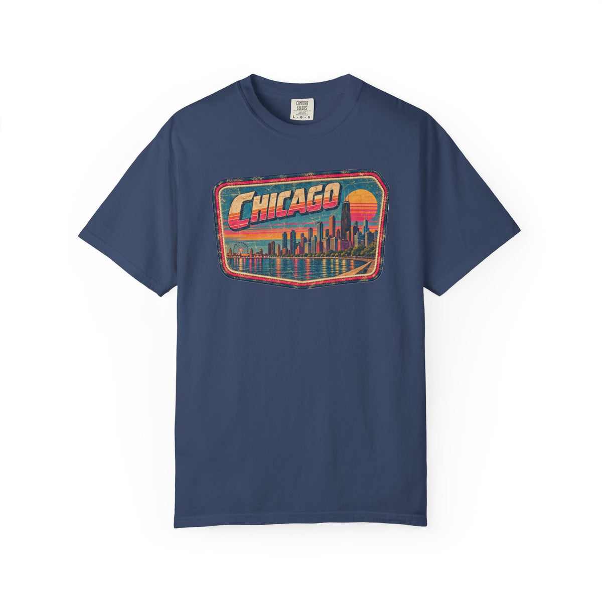 Chicago - Unisex Garment-Dyed T-shirt