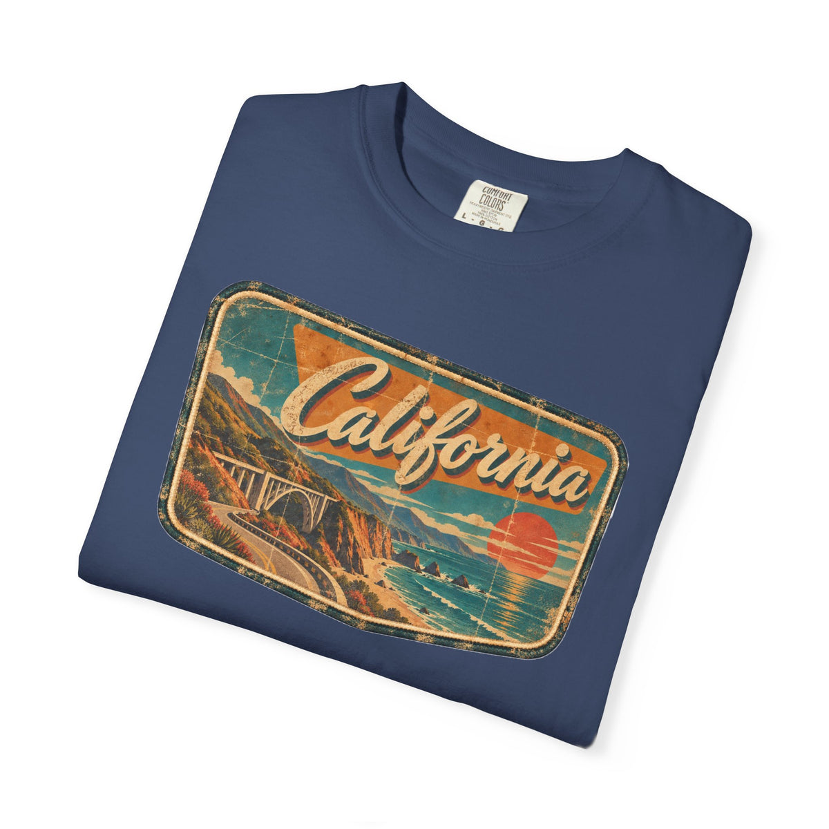 California - Unisex Garment-Dyed T-shirt