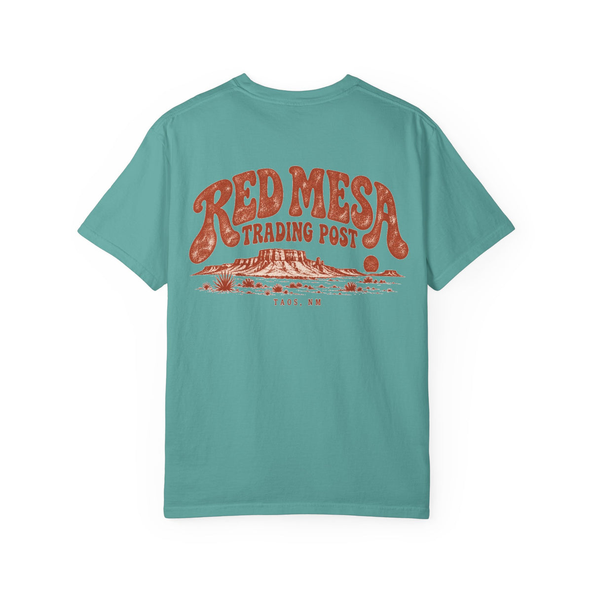 Red Mesa Trading Post - Unisex Garment-Dyed T-shirt
