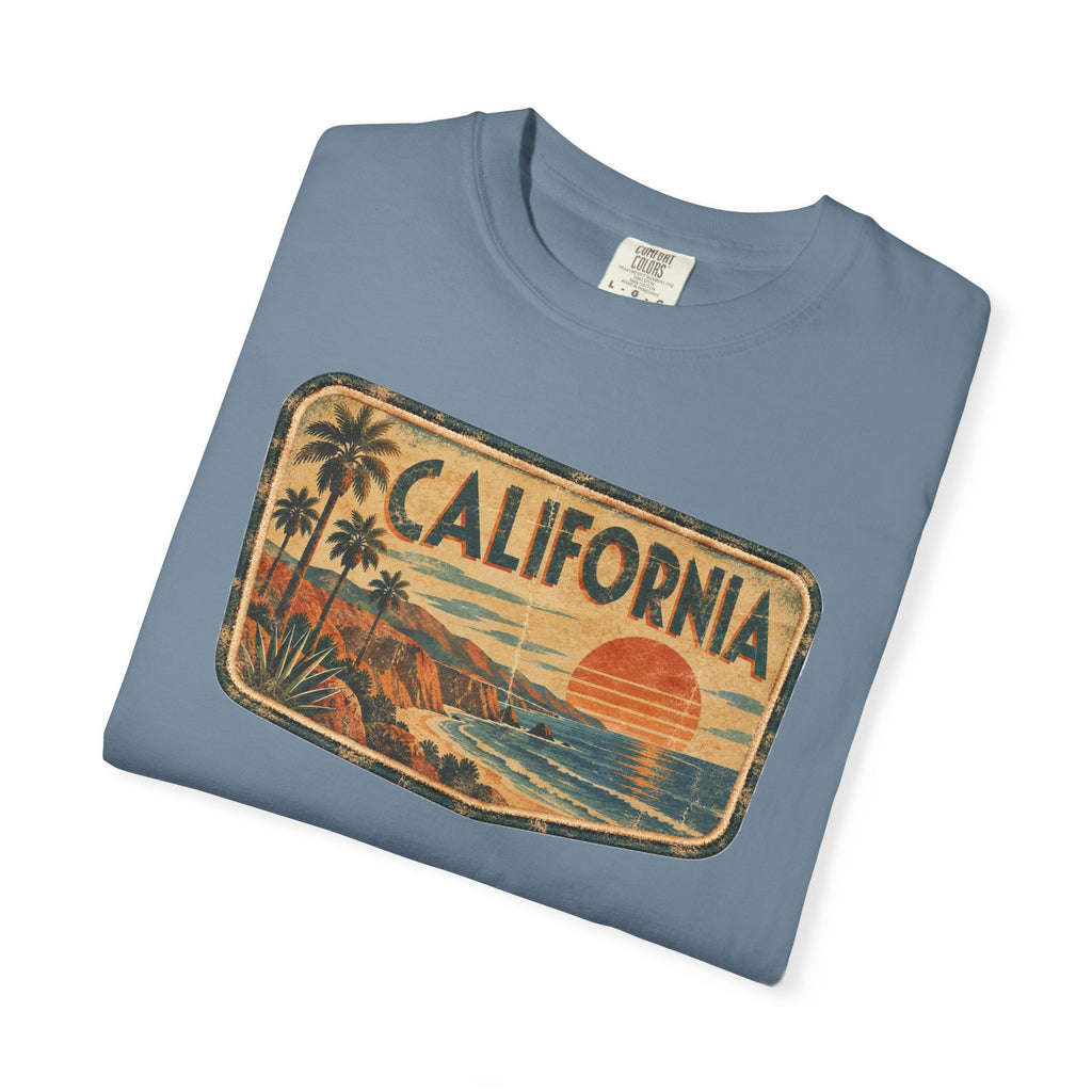 California - Unisex Garment-Dyed T-shirt