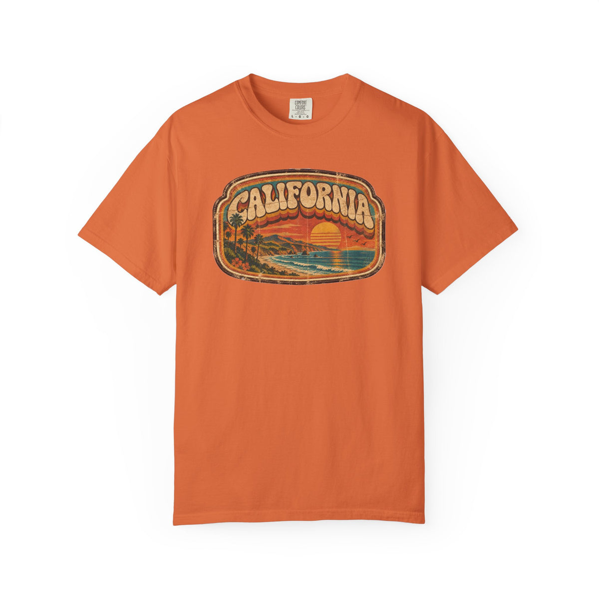 California - Unisex Garment-Dyed T-shirt