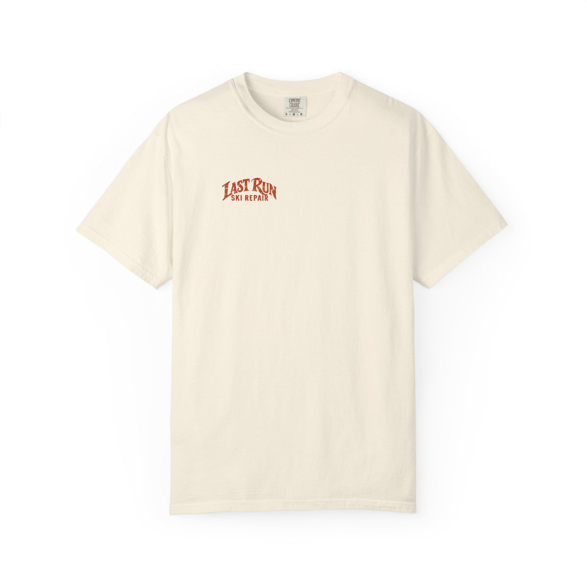 Last Run Ski Repair - Unisex Garment-Dyed T-shirt