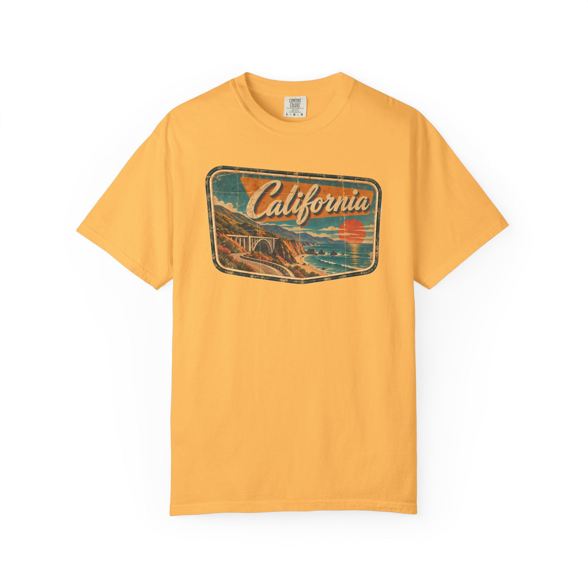 California - Unisex Garment-Dyed T-shirt