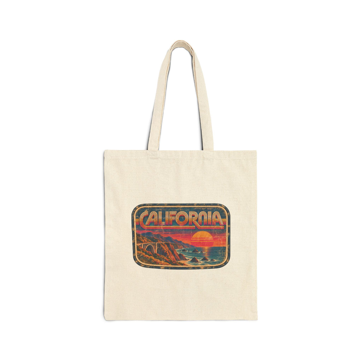 Cotton Canvas Tote Bag - Design 62