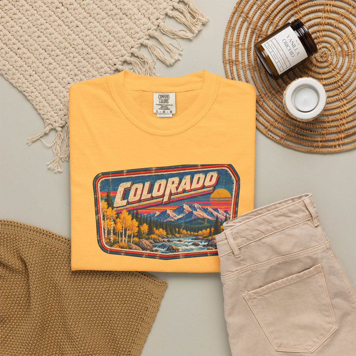 Colorado - Unisex Garment-Dyed T-shirt