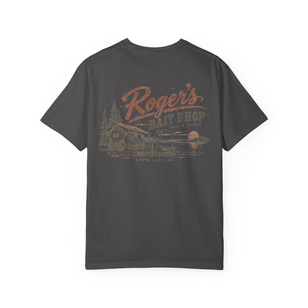 Roger's Bait Shop - Unisex Garment-Dyed T-shirt