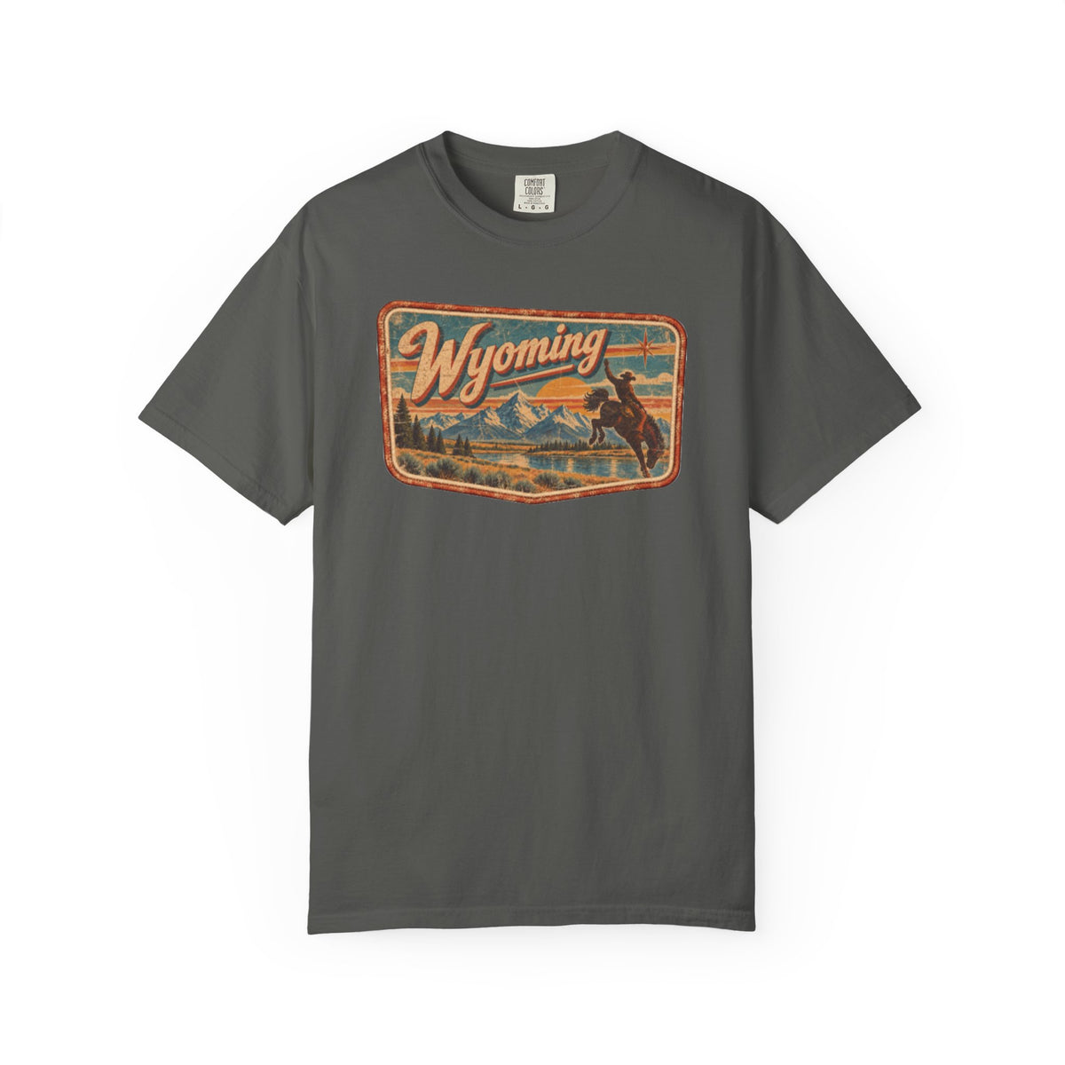 Wyoming - Unisex Garment-Dyed T-shirt
