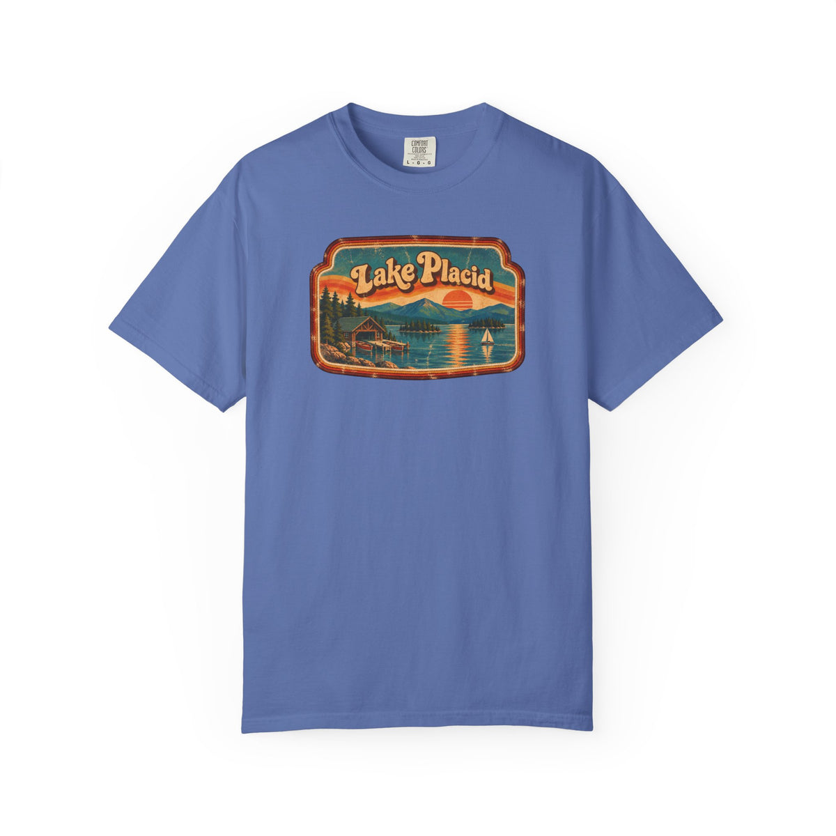 Lake Placid - Unisex Garment-Dyed T-shirt