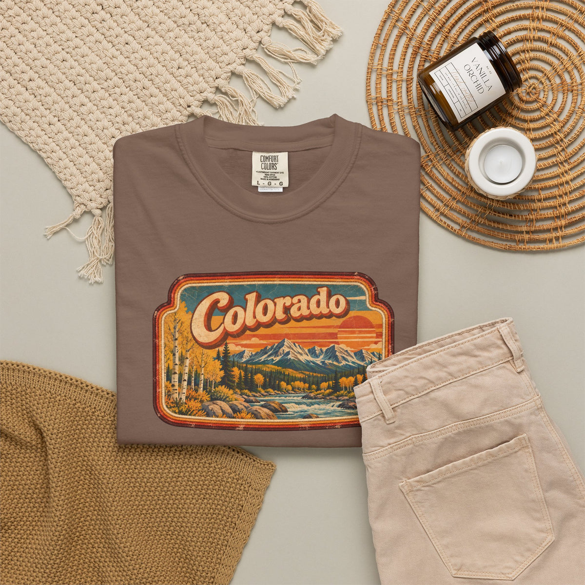 Colorado - Unisex Garment-Dyed T-shirt