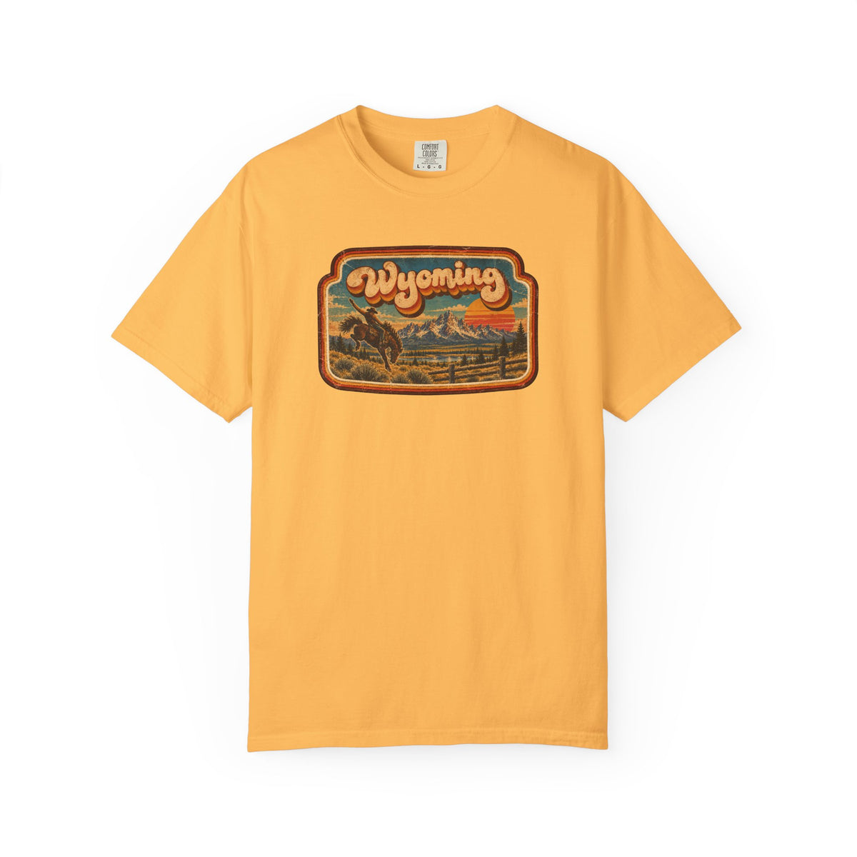 Wyoming - Unisex Garment-Dyed T-shirt
