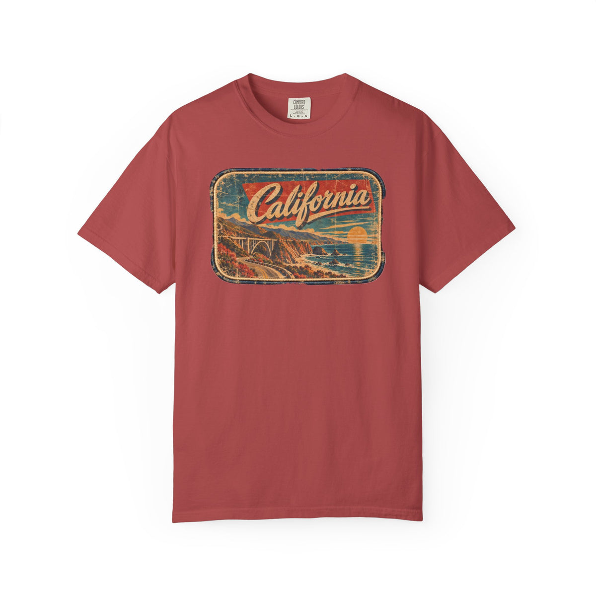 California - Unisex Garment-Dyed T-shirt
