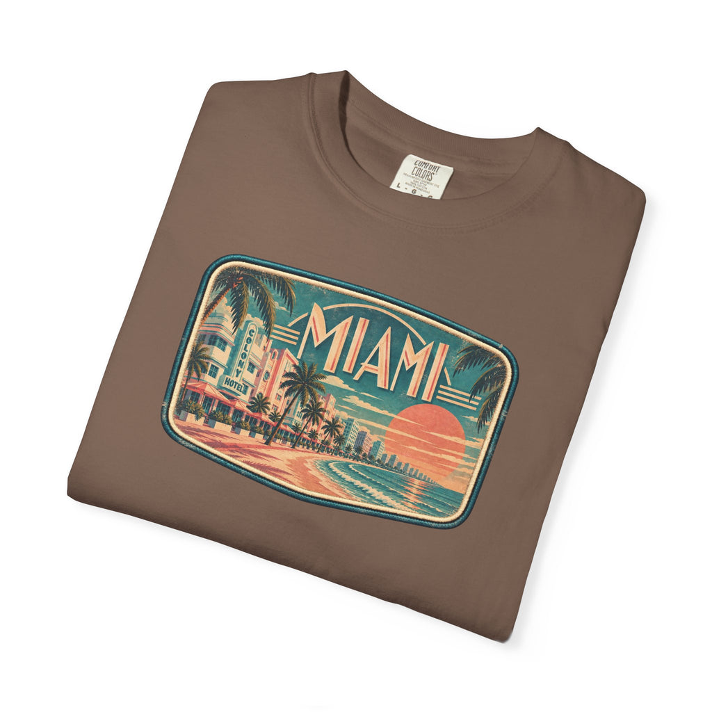 Miami - Unisex Garment-Dyed T-shirt